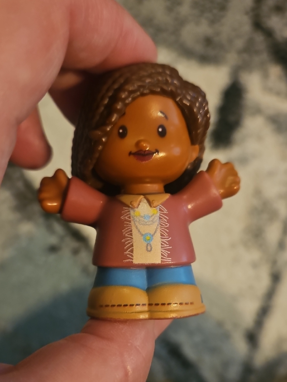 Fisher-Price Little People figure, specifically a "Mom" 